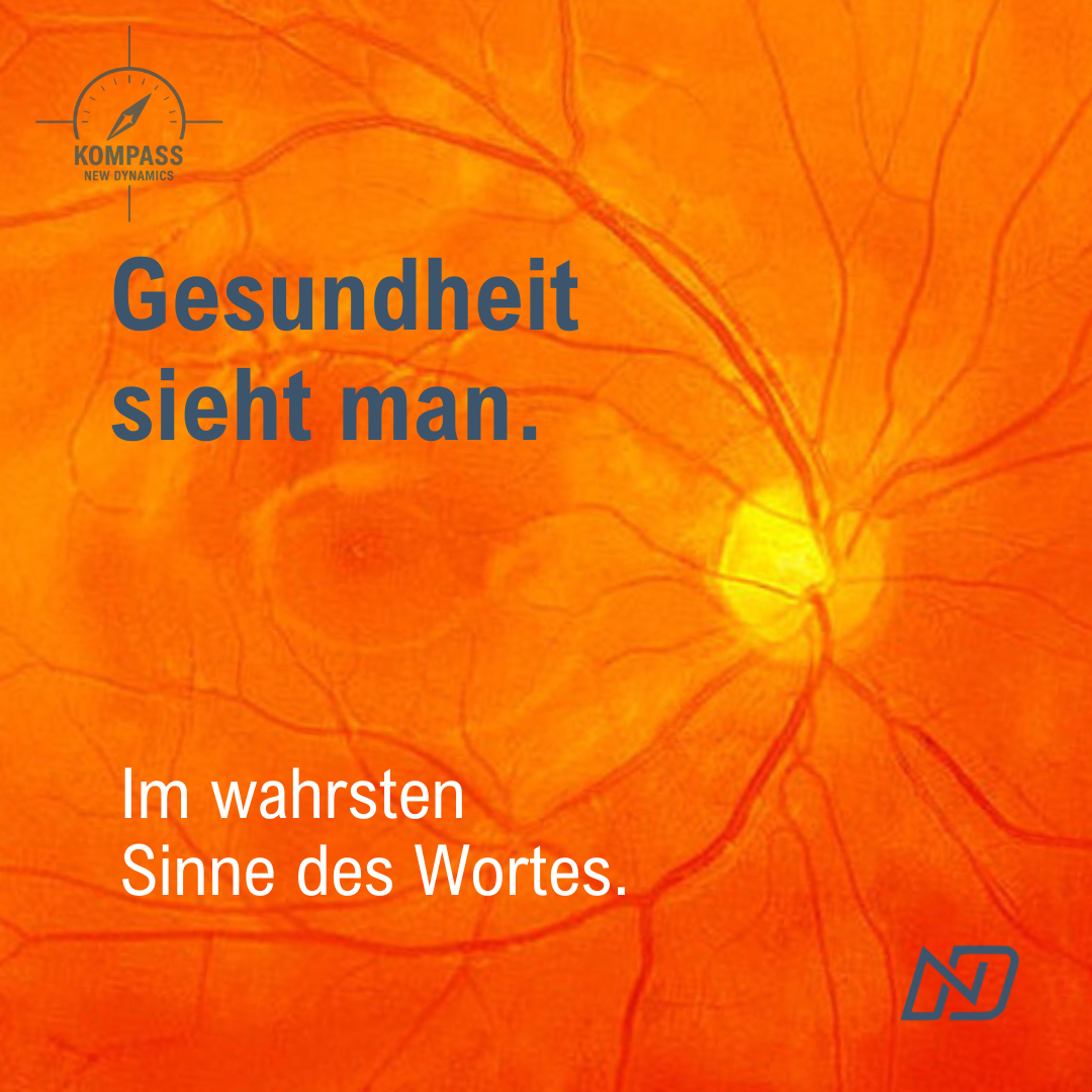 Mehr über den Artikel erfahren Gesundheit sieht man – im wahrsten Sinn des Wortes.